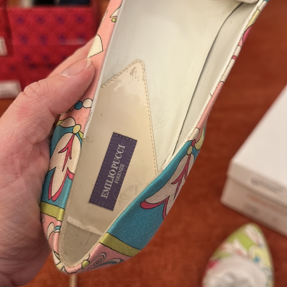 NIB EMILIO PUCCI JERSEY PRATO FLATS - Picture 3 of 6